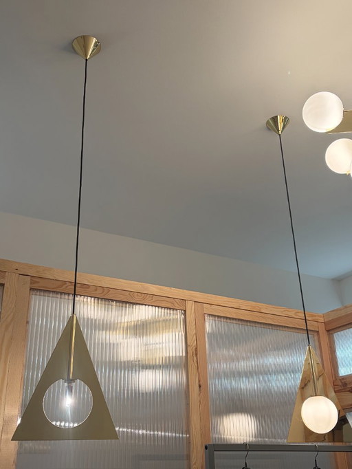 Tom Dixon Plane Triangle Pendelleuchte