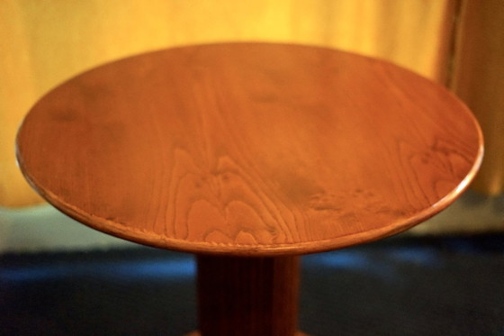 Round side table / 80cm diameter x 72cm high – Bijzettafels, Rotan (photo 3 of 7)
