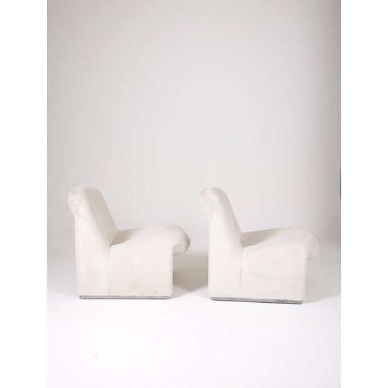 Image 1 of Paar vintage Alky fauteuils van Giancarlo Piretti voor Artifort, Italië 1970