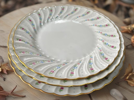Image 1 of Richard Ginori - Table service for 12 people (68) - Quelque fleur - Porcelain