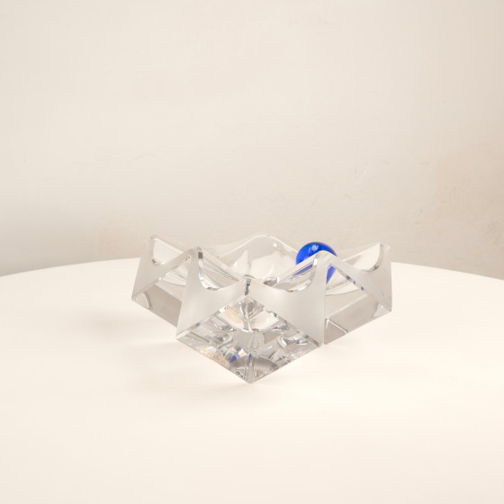 Skulpturaler Roc Vide-poche von Daum France, 1980 – Tischdekoration, Crystal (photo 13 of 26)