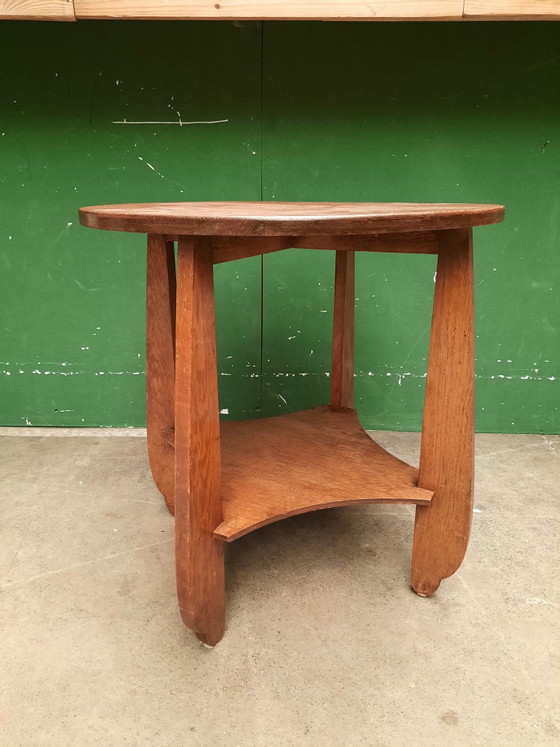 Art Deco Stijl Bijzettafeltje – Wood (photo 2 of 6)