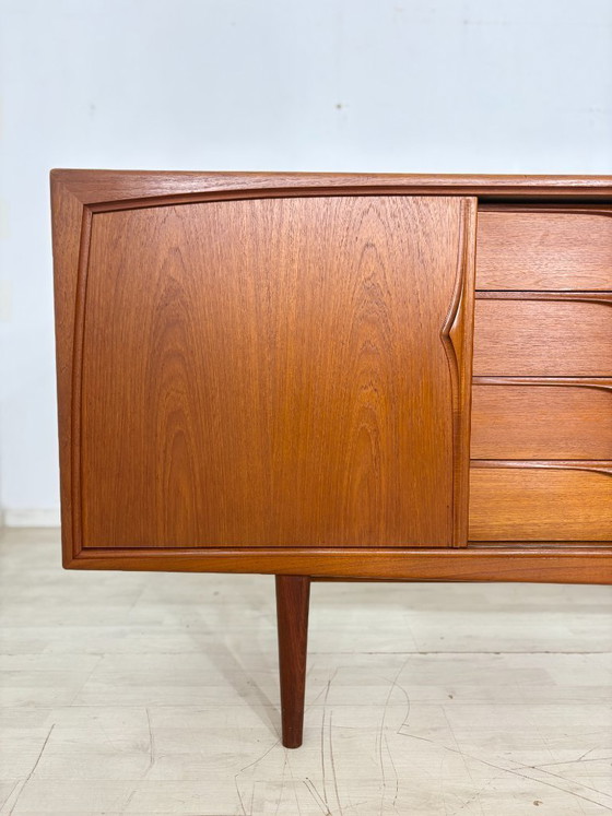 Image 1 of Prachtig teakhouten dressoir uit het midden van de eeuw van Heinrich Riestenpatt – RT Möbel model RT272