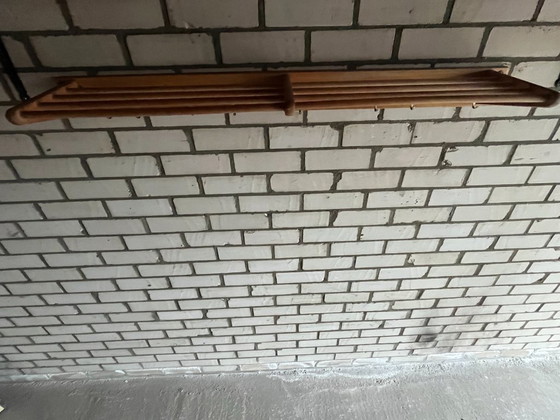 Image 1 of Bruynzeel Küchenregal, Pfannenregal, 1950er Jahre von Piet Zwart.