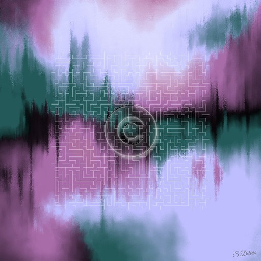 Pintura abstracta / Arte abstracto / (80x80 cm) – schilderijen tekeningen, Canvas (photo 2 of 6)