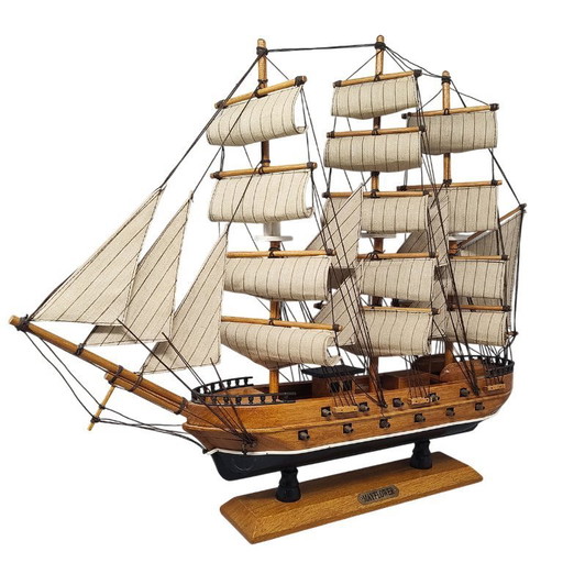 1970s Astonishing MayFlower Model Ship. Handmade. Made in England