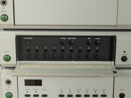 Image 1 of BRAUN "Atelier" Hi-Fi system, Dieter Rams, 1980s, Vintage