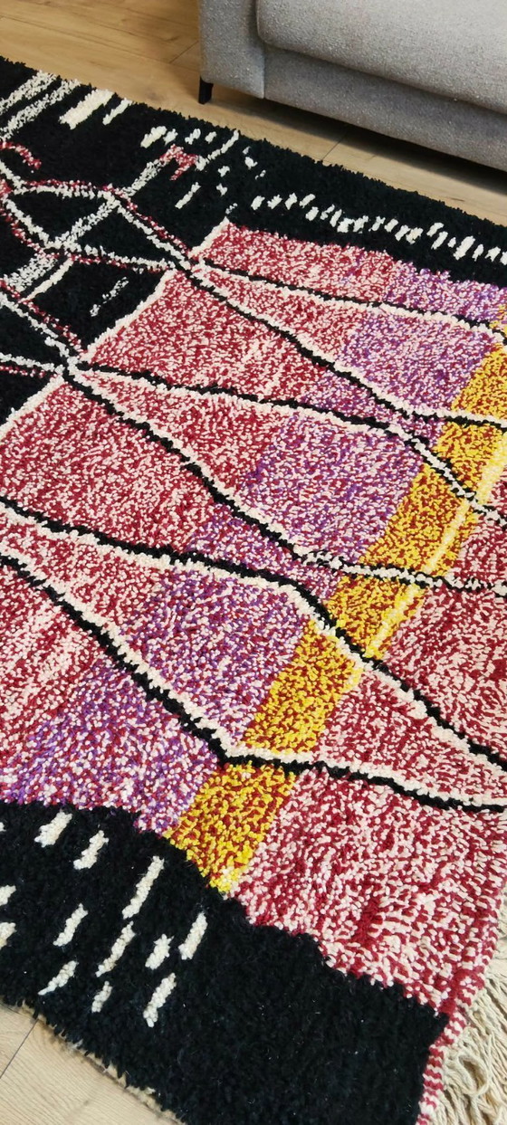 Image 1 of Berbertapijt vloedkleed nieuw wol 200 cm x 300 cm marokkaans