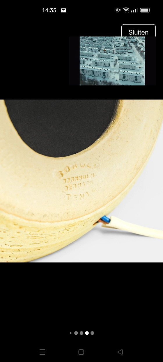 Vintage Tafellamp Søholm – Tafellampen, Ceramic (photo 5 of 6)