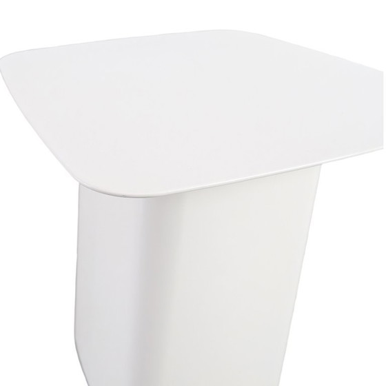 Image 1 of 2 mesas auxiliares de metal Vitra, mesas de centro Ronan Erwan Bouroullec blancas1