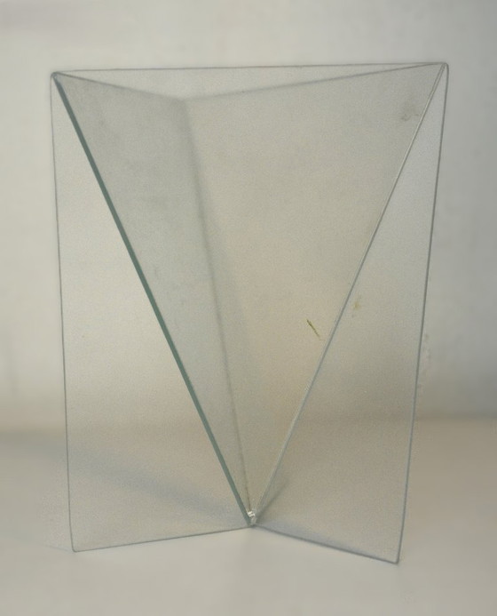 "Delta-Vase", Mart van Schijndel, 1981, Plexiglas, Olanda – Vasi (photo 4 of 9)