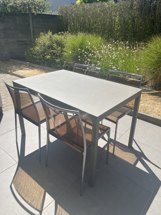 4 sedie “TU” Bonaldo – Sedie da pranzo, Aluminium (photo 5 of 5)