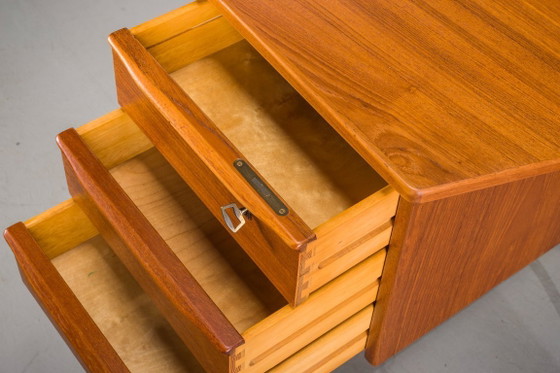 Image 1 of  Mid-Century Boomerang Desk in Teak by Peter Løvig Nielsen, Denmark, 1960s