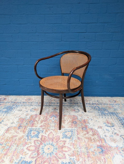 Vintage Thonet 210r chair, Drevounia, 1960s