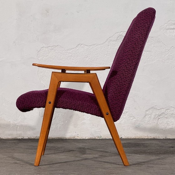 Pair of Armchairs, Attributed to Jaroslav Šmídek, Czechoslovakia, 1960s – Textile (photo 5 of 11)