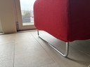 Pouf Cassina rouge