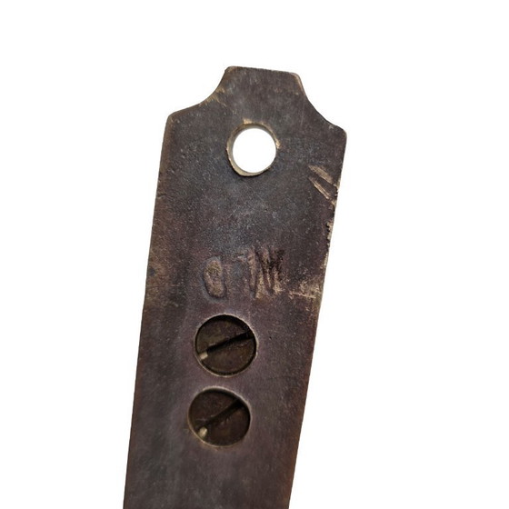 Image 1 of Antieke messing trein kapstok