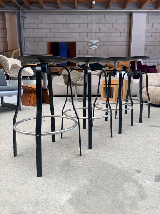 Sgabello Lapalma Giro S106 (disponibilità: 4) – Sgabelli da bar, Metal, Wood (photo 2 of 12)