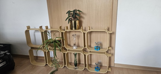 Image 1 of Wanddecoratie, ruimtevaartstijl, jaren 70-stijl, plafondelementen, panelen, kamerschermen, stellingsystemen