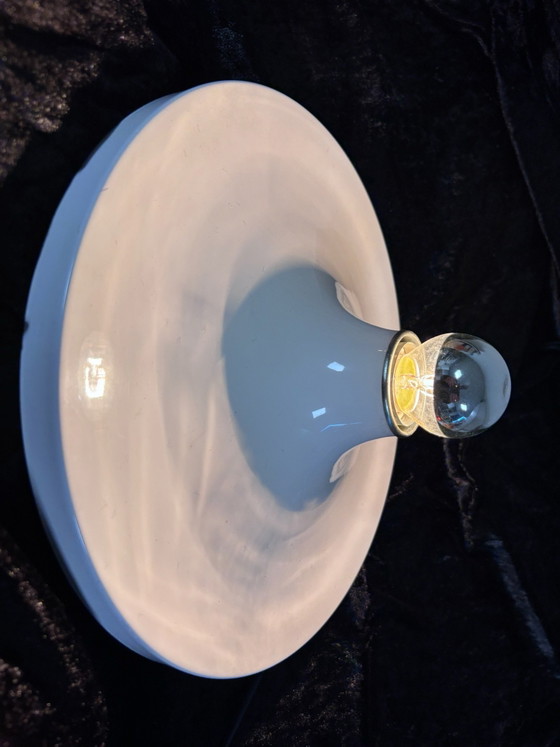 Lampada a disco Vintage Les Arcs - Metallo bianco, Applique (foto 10 di 10)