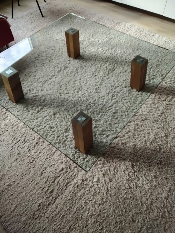 Image 1 of Moderner Couchtisch aus Glas von der Marke Van Beek