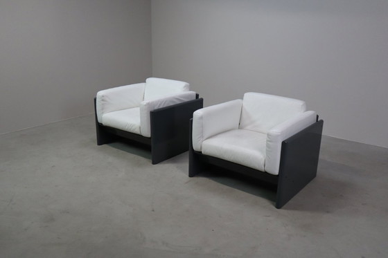 Image 1 of Satz Sessel "Arnolfo" für Simon International, Italien 1971