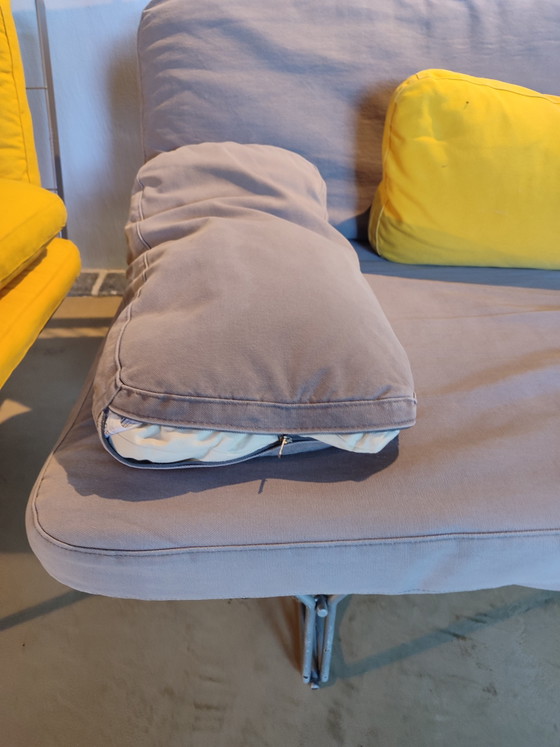 Momento Ikea 1983 – Sofás, Metal, Textile (photo 13 of 14)