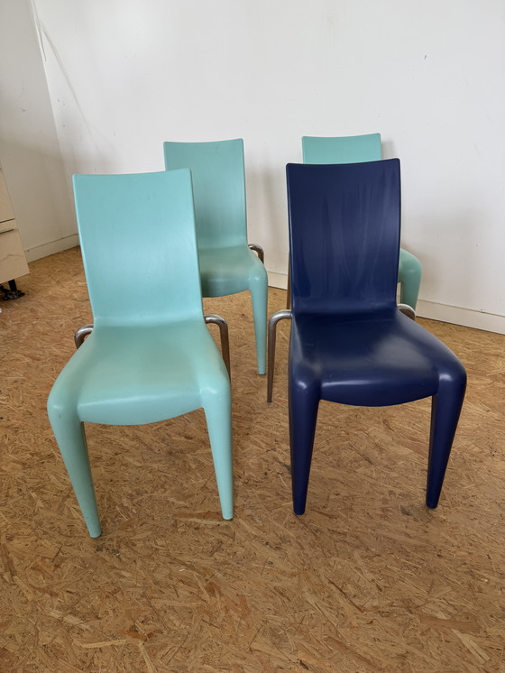 Image 1 of 4x Vitra Louis 20 Stuhl
