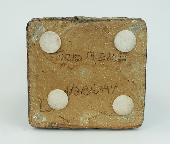 Image 1 of Large Vase Turid Mjelve Norwegian Studio Pottery 1970s