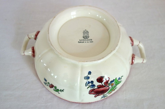 Gien Aardewerk Lorraine Patroon Grote Terrine en Schotel – Tafelaccessoires, Ceramic (photo 7 of 11)