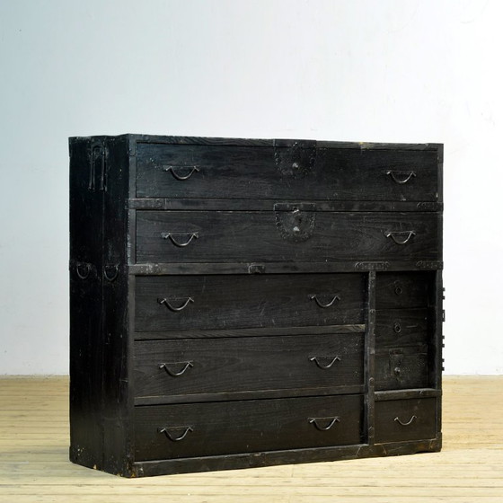 Image 1 of Japanse Tansu ladekast, circa 1870
