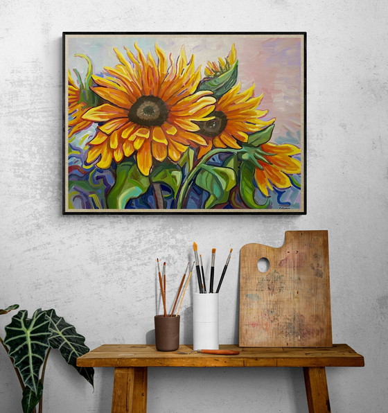 Image 1 of Zonnebloemen