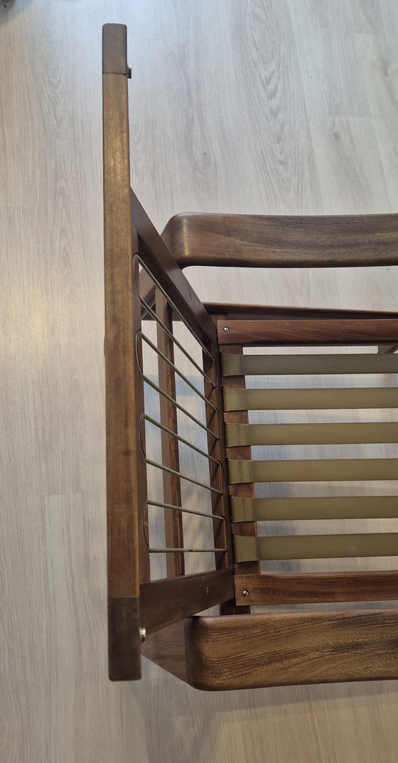 Image 1 of Vintage Danish Teak Lounge Chair – attrib. Arne Wahl Iversen – originele patina