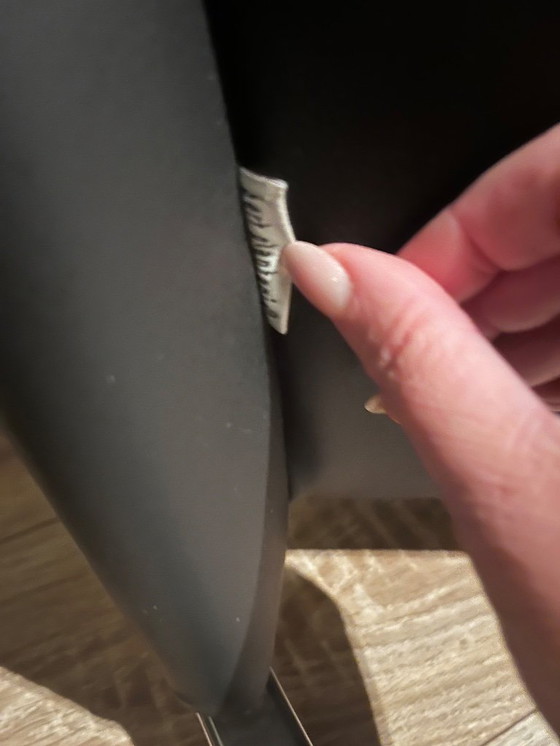 Image 1 of 6x Bert Plantagie Shadow Fauteuils – Echt Leder, Zwart