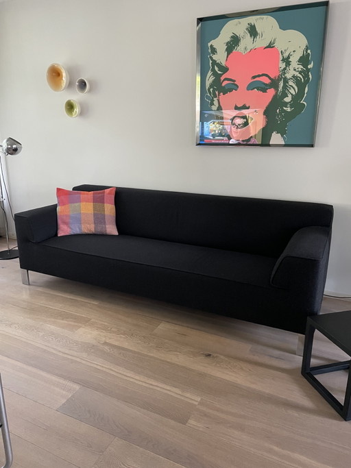 Pode Edit 3,5-Sitzer-Sofa Anthrazitgrau