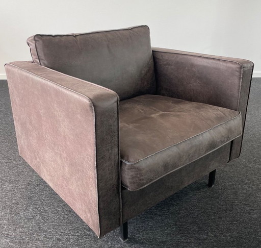 2x Fauteuil van Be Pure Home – Leather