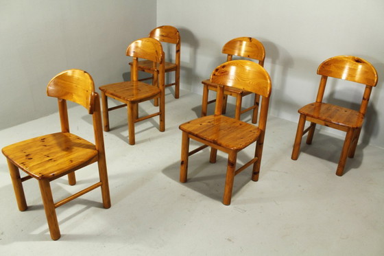 Image 1 of Chaises attribuées à Rainer Daumiller, années 1970, ensemble de 6