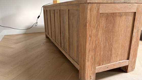 Meuble TV - Bois de teck massif – Meubles tv, Wood (photo 5 of 5)