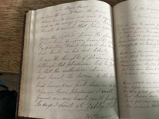 Commonplace Book by Mary Bramston, Neighbor and Friend of Jane Austen, 1814 - 1821