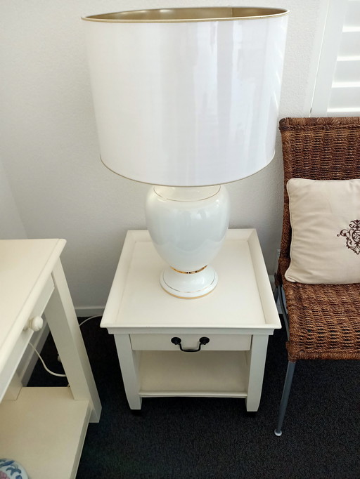 Floor Lamp With Table Ceramic