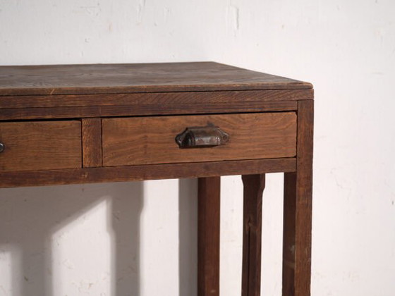 Antiker japanischer Konsolentisch aus Holz – Japan, circa 1930 – Schreibtisch, Iron (photo 37 of 40)