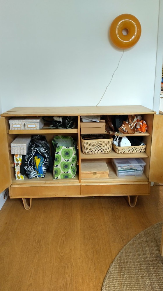 Image 1 of Aparador PASTOE de Cees Braakman - serie de abedul de los años 50 - 130 x 91 x 47 cm