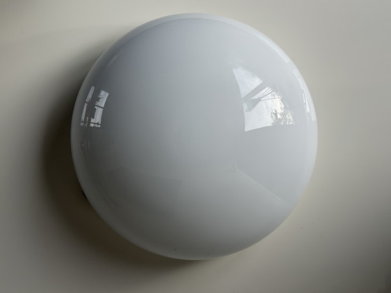 Image 1 of Bauhaus Jaren ‘20 Opaalglas Plafondlamp