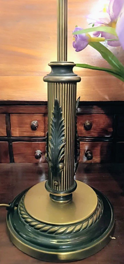 Image 1 of Lampe de table de style Tiffany