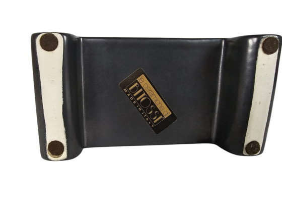 Image 1 of Bitossi - Aldo Londi - Leeuw - Leeuw op standaard - ongeglazuurd - sculptuur - Flavio Montelupo - 80's