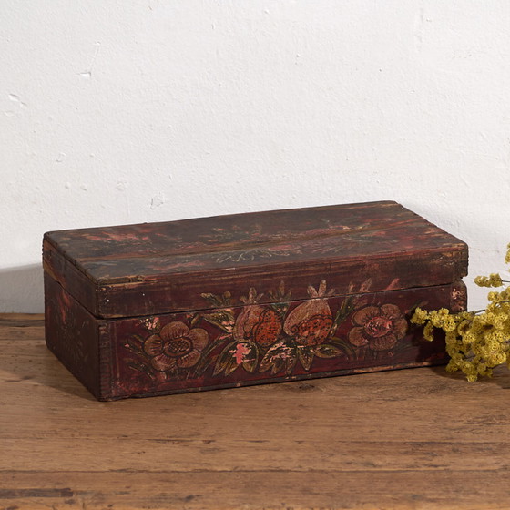 Scatola cinese antica con decorazione di melograni e fiori (c.1900) #7 – Oggetti decorativi (photo 8 of 40)
