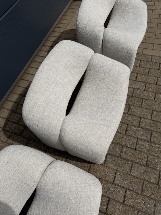 Image 1 of Artifort F598 Groovy armchairs in mint condition!! Pierre Paulin