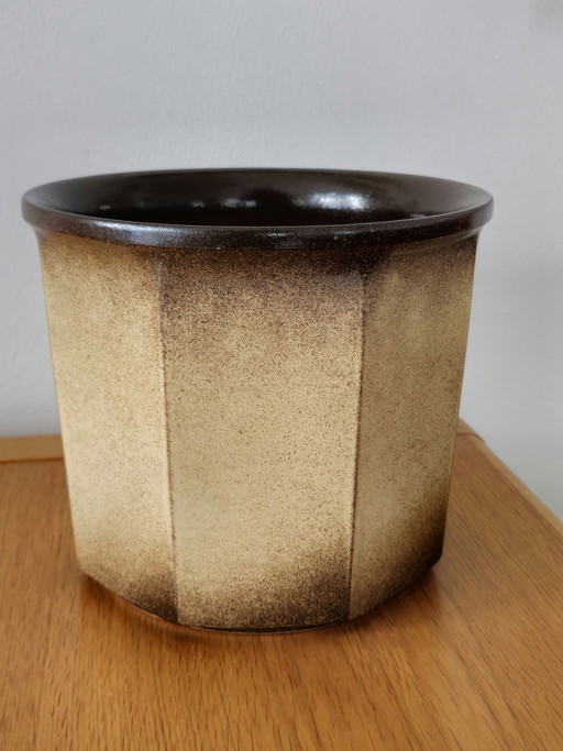 Large Vintage West Germany Flower Pot Ceramic
