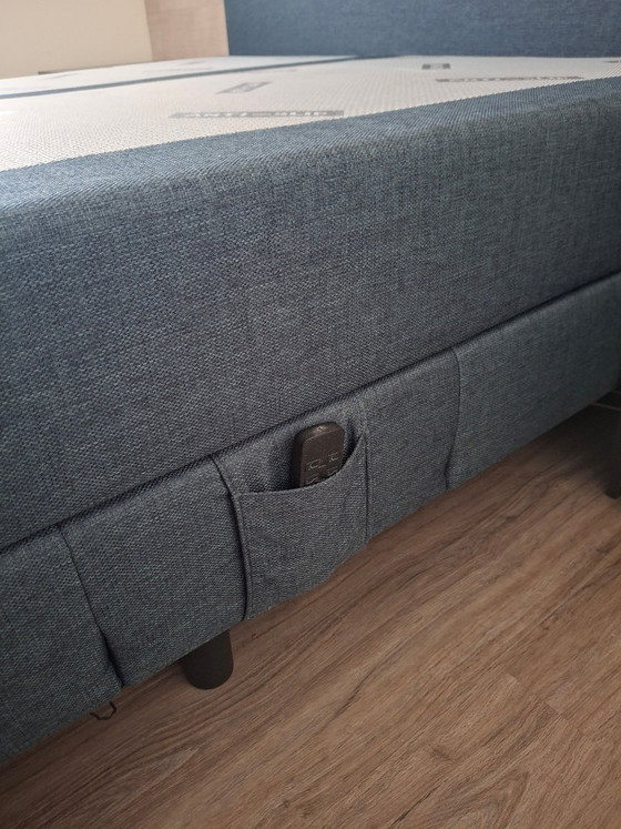 Image 1 of Boxspringbett 160x200 cm mit elektrisch verstellbarem Lattenrost