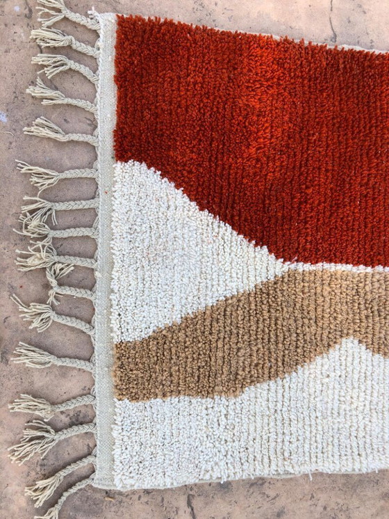 Image 1 of Moroccan handcrafted rug 250cm x 150cm